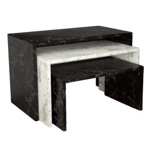 pak-197-000284 ΤΡΑΠΕΖΑΚΙΑ ΣΑΛΟΝΙΟΥ MABOLE PAKOWORLD 3 ΤΕΜ ΣΕ ΕΦΕ ΜΑΡΜΑΡΟΥ 65X35X45ΕΚ