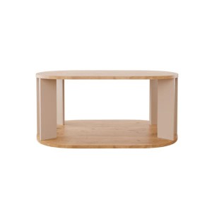 pak-197-000310 ΤΡΑΠΕΖΙ SOLKA PAKOWORLD ΣΕ OAK ΑΠΟΧΡΩΣΗ ΜΕ ΑΝΟΙΧΤΟ ΓΚΡΙ 90X56X40ΕΚ