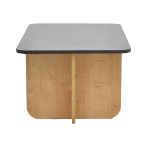 pak-197-000311-2 ΤΡΑΠΕΖΙ BECA PAKOWORLD ΣΕ OAK-ΜΑΥΡΟ ΑΠΟΧΡΩΣΗ 100X60X42ΕΚ