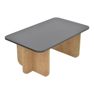 pak-197-000311-3 ΤΡΑΠΕΖΙ BECA PAKOWORLD ΣΕ OAK-ΜΑΥΡΟ ΑΠΟΧΡΩΣΗ 100X60X42ΕΚ