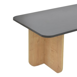 pak-197-000311-4 ΤΡΑΠΕΖΙ BECA PAKOWORLD ΣΕ OAK-ΜΑΥΡΟ ΑΠΟΧΡΩΣΗ 100X60X42ΕΚ