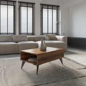 pak-197-000314-1 ΤΡΑΠΕΖΙ MARLA PAKOWORLD ΣΕ ΚΑΡΥΔΙ ΑΠΟΧΡΩΣΗ 90X56X40ΕΚ