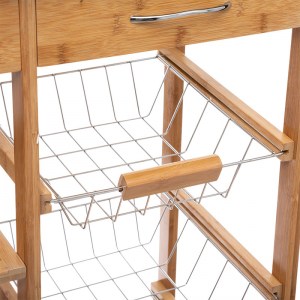 pak-199-000130-2 ΤΡΟΛΕΙ-ΡΑΦΙΕΡΑ 7ΟΡΟΦΗ ESLA PAKOWORLD BAMBOO ΦΥΣΙΚΟ-ΛΕΥΚΟ 73,5X37X86ΕΚ