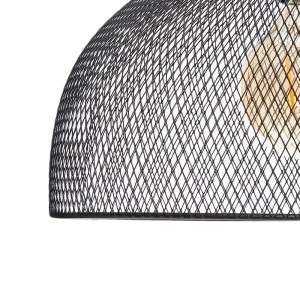 pak-199-000190-1 ΦΩΤΙΣΤΙΚΟ ΟΡΟΦΗΣ ΜΟΝΟΦΩΤΟ SAM PAKOWORLD Ε27 ΜΑΥΡΟ Φ30X22,5ΕΚ