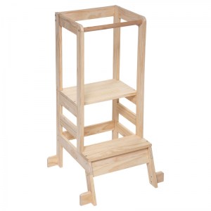 pak-199-000475-1 ΠΑΙΔΙΚΟΣ ΠΥΡΓΟΣ ΠΑΡΑΤΗΡΗΣΗΣ MONTESSORI PAKOWORLD ΦΥΣΙΚΟ 51X51X90ΕΚ