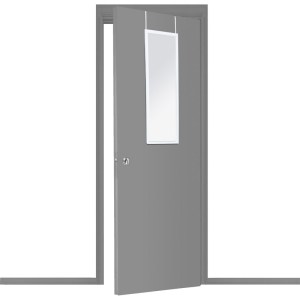 pak-199-000499-1 ΚΑΘΡΕΠΤΗΣ ΠΟΡΤΑΣ PWD-0111 PAKOWORLD POLYRESIN-ΛΕΥΚΟ 34X1.7X94ΕΚ