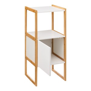 pak-199-000580-1 ΝΤΟΥΛΑΠΙ ΤΟΙΧΟΥ ΧΑΜΗΛΟ DERFEN PAKOWORLD ΣΕ ΛΕΥΚΗ-ΦΥΣΙΚΗ ΑΠΟΧΡΩΣΗ 33X33X80ΕΚ