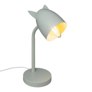 pak-199-000597-1 ΦΩΤΙΣΤΙΚΟ ΓΡΑΦΕΙΟΥ LUCIAN PAKOWORLD Ε14 ΜΕΤΑΛΛΟ ΣΕ ΜΕΝΤΑ ΑΠΟΧΡΩΣΗ 18X12,5X31ΕΚ