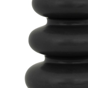 pak-199-000601-1 ΒΑΖΟ ZERVE PAKOWORLD ΚΕΡΑΜΙΚΟ ΣΕ ΜΑΥΡΗ ΑΠΟΧΡΩΣΗ Φ15.2X25ΕΚ
