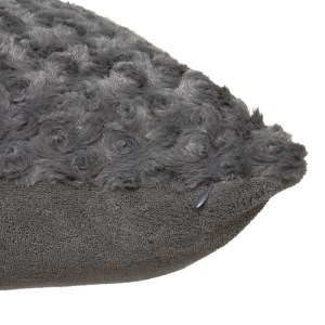 pak-199-000609-2 ΜΑΞΙΛΑΡΙ ΔΙΑΚΟΣΜΗΤΙΚΟ LUXIR PAKOWORLD ΥΦΑΣΜΑ ΣΕ ΓΚΡΙ ΑΠΟΧΡΩΣΗ 45X45ΕΚ