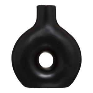 pak-199-000621-1 ΒΑΖΟ WANIF PAKOWORLD ΚΕΡΑΜΙΚΟ ΣΕ ΜΑΥΡΗ ΑΠΟΧΡΩΣΗ 17X7X19.5ΕΚ