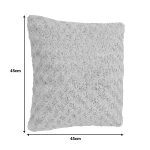 pak-199-000626-5 ΜΑΞΙΛΑΡΙ ΔΙΑΚΟΣΜΗΤΙΚΟ LUXIR PAKOWORLD ΥΦΑΣΜΑ ΣΕ ΧΡΩΜΑ ΑΝΟΙΧΤΟ ΓΚΡΙ 45X45ΕΚ