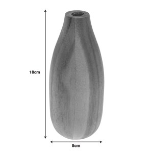 pak-199-000637-1 ΒΑΖΟ STREZIO PAKOWORLD ΞΥΛΟ ΑΚΑΚΙΑΣ ΣΕ ΦΥΣΙΚΗ-ΚΑΡΥΔΙ ΑΠΟΧΡΩΣΗ Φ8X18ΕΚ