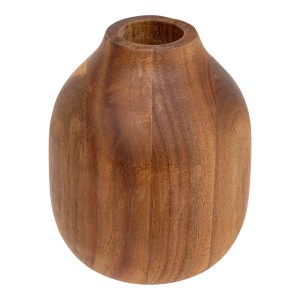 pak-199-000638 ΒΑΖΟ STREZIO PAKOWORLD ΞΥΛΟ ΑΚΑΚΙΑΣ ΣΕ ΦΥΣΙΚΗ-ΚΑΡΥΔΙ ΑΠΟΧΡΩΣΗ Φ10X12ΕΚ