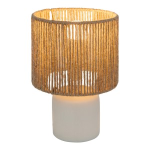 pak-199-000677-1 ΕΠΙΤΡΑΠΕΖΙΟ ΦΩΤΙΣΤΙΚΟ LEYDA PAKOWORLD ΚΕΡΑΜΙΚΟ ΣΕ ΛΕΥΚΗ-ΦΥΣΙΚΗ ΑΠΟΧΡΩΣΗ Φ16X24ΕΚ