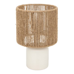 pak-199-000677 ΕΠΙΤΡΑΠΕΖΙΟ ΦΩΤΙΣΤΙΚΟ LEYDA PAKOWORLD ΚΕΡΑΜΙΚΟ ΣΕ ΛΕΥΚΗ-ΦΥΣΙΚΗ ΑΠΟΧΡΩΣΗ Φ16X24ΕΚ