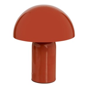 pak-199-000680 ΕΠΙΤΡΑΠΕΖΙΟ ΦΩΤΙΣΤΙΚΟ MUSHI PAKOWORLD ΜΕΤΑΛΛΟ ΣΕ TERRACOTTA ΑΠΟΧΡΩΣΗ Φ20X24,5ΕΚ