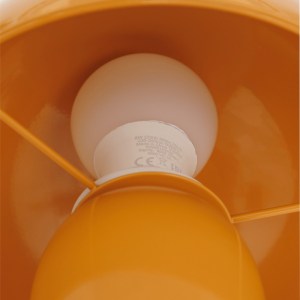 pak-199-000681-2 ΕΠΙΤΡΑΠΕΖΙΟ ΦΩΤΙΣΤΙΚΟ MUSHI PAKOWORLD ΜΕΤΑΛΛΟ ΣΕ ΚΙΤΡΙΝΗ ΑΠΟΧΡΩΣΗ Φ20X24,5ΕΚ
