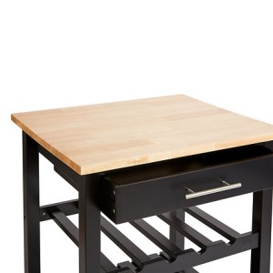 pak-199-000686-1 ΤΡΟΛΕΙ-ΡΑΦΙΕΡΑ CLAUDE PAKOWORLD MDF ΜΑΥΡΟ - ΦΥΣΙΚΟ  58X48X87.5ΕΚ