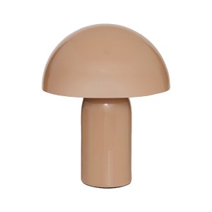 pak-199-000690 ΕΠΙΤΡΑΠΕΖΙΟ ΦΩΤΙΣΤΙΚΟ MUSHI PAKOWORLD ΜΕΤΑΛΛΟ ΜΠΕΖ Φ20X24,5ΕΚ