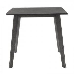 pak-200-000181-3 TΡΑΠΕΖΑΡΙΑ BENSON - TOTO PAKOWORLD ΣΕΤ 5ΤΜΧ RUSTIC GREY - ΥΦΑΣΜΑ GREY 80X80X75ΕΚ