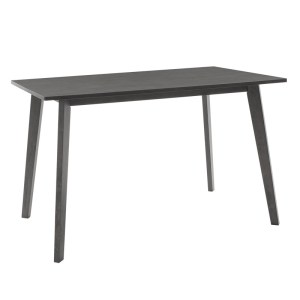 pak-200-000185-3 TΡΑΠΕΖΑΡΙΑ BENSON - ORLEAN PAKOWORLD ΣΕΤ 5ΤΜΧ RUSTIC GREY-ΥΦΑΣΜΑ ΓΚΡΙ 120X75X75ΕΚ
