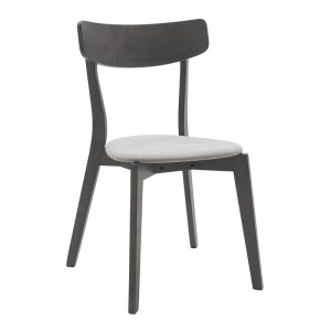 pak-200-000193-3 TΡΑΠΕΖΑΡΙΑ BENSON - TOTO PAKOWORLD ΣΕΤ 7ΤΜΧ RUSTIC GREY - ΥΦΑΣΜΑ ΓΚΡΙ 150X90X75ΕΚ