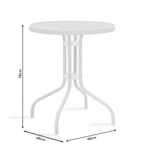 pak-200-000300-4 ΤΡΑΠΕΖΑΡΙΑ ΚΗΠΟΥ WATSON-OBBI ΣΕΤ 3ΤΕΜ PAKOWORLD ΜΕΤΑΛΛΟ-PE ΚΑΦΕ