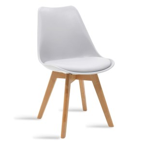 pak-200-000472-2 ΤΡΑΠΕΖΑΡΙΑ BALOU-GASTON ΣΕΤ 5ΤΕΜ PAKOWORLD MDF ΚΑΙ PP ΣΕ ΛΕΥΚΗ-ΦΥΣΙΚΗ ΑΠΟΧΡΩΣΗ Φ100X75ΕΚ