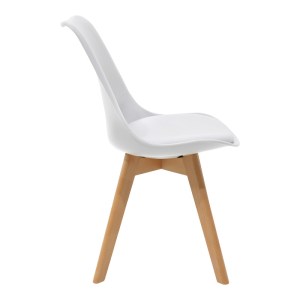 pak-200-000472-3 ΤΡΑΠΕΖΑΡΙΑ BALOU-GASTON ΣΕΤ 5ΤΕΜ PAKOWORLD MDF ΚΑΙ PP ΣΕ ΛΕΥΚΗ-ΦΥΣΙΚΗ ΑΠΟΧΡΩΣΗ Φ100X73ΕΚ