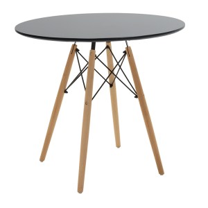 pak-200-000690-2 ΤΡΑΠΕΖΑΡΙΑ JULITA PAKOWORLD ΣΕΤ 3ΤΕΜ ΣΕ ΑΠΟΧΡΩΣΗ ΜΑΥΡΟ-ΦΥΣΙΚΟ Φ80X73ΕΚ