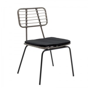 pak-200-000786-1 ΤΡΑΠΕΖΑΡΙΑ NAOKI - KLITON ΣΕΤ 5ΤΕΜ PAKOWORLD ΑΝΘΡΑΚΙ ΑΛΟΥΜΙΝΙΟ ΚΑΙ ΜΕΤΑΛΛΟ ΣΕ ΜΑΥΡΗ ΑΠΟΧΡΩΣΗ 80X80X74ΕΚ