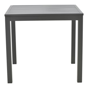 pak-200-000815-5 ΤΡΑΠΕΖΑΡΙΑ MOLY - KLITON Ι ΣΕΤ 5ΤΕΜ PAKOWORLD ΑΝΘΡΑΚΙ ΑΛΟΥΜΙΝΙΟ ΚΑΙ TEXTILENE ΣΕ ΑΝΘΡΑΚΙ ΑΠΟΧΡΩΣΗ 80X80X74ΕΚ