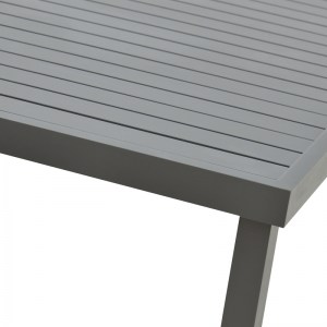 pak-200-000831-7 ΤΡΑΠΕΖΑΡΙΑ MOLY-KLITON B ΣΕΤ 7ΤΕΜ PAKOWORLD ΑΛΟΥΜΙΝΙΟΥ ΚΑΙ ΑΝΘΡΑΚΙ TEXTILENE 150X80X74ΕΚ