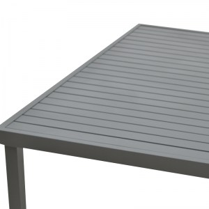 pak-200-000831-8 ΤΡΑΠΕΖΑΡΙΑ MOLY-KLITON B ΣΕΤ 7ΤΕΜ PAKOWORLD ΑΛΟΥΜΙΝΙΟΥ ΚΑΙ ΑΝΘΡΑΚΙ TEXTILENE 150X80X74ΕΚ