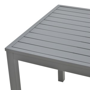 pak-200-000858-10 ΤΡΑΠΕΖΑΡΙΑ KLITON-RAVEN ΣΕΤ 5ΤΕΜ PAKOWORLD  ΑΛΟΥΜΙΝΙΟ ΣΕ ΑΝΘΡΑΚΙ ΑΠΟΧΡΩΣΗ 80X80X74ΕΚ