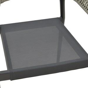 pak-200-000860-7 ΤΡΑΠΕΖΑΡΙΑ KLITON- ELATION ΣΕΤ 5ΤΕΜ PAKOWORLD  ΑΛΟΥΜΙΝΙΟ ΣΕ ΑΝΘΡΑΚΙ ΑΠΟΧΡΩΣΗ 80X80X74ΕΚ