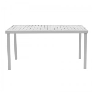 pak-200-000865-7 ΤΡΑΠΕΖΑΡΙΑ KLITON-ELATION ΣΕΤ 5ΤΕΜ PAKOWORLD ΑΛΟΥΜΙΝΙΟ ΣΕ ΛΕΥΚΗ ΑΠΟΧΡΩΣΗ 150X80X74ΕΚ