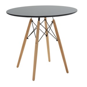 pak-200-000967-3 ΤΡΑΠΕΖΑΡΙΑ AURORA-JULITA PAKOWORLD ΣΕΤ 3ΤΕΜ PP-MDF ΣΕ ΜΑΥΡΗ-ΦΥΣΙΚΗ ΑΠΟΧΡΩΣΗ Φ80X73ΕΚ