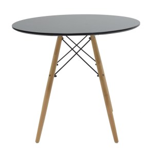 pak-200-000967-4 ΤΡΑΠΕΖΑΡΙΑ AURORA-JULITA PAKOWORLD ΣΕΤ 3ΤΕΜ PP-MDF ΣΕ ΜΑΥΡΗ-ΦΥΣΙΚΗ ΑΠΟΧΡΩΣΗ Φ80X73ΕΚ