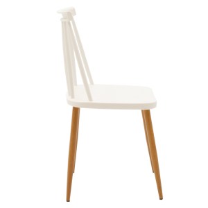 pak-200-000979-3 ΤΡΑΠΕΖΑΡΙΑ AURORA-JULITA PAKOWORLD ΣΕΤ 5ΤΕΜ PP-MDF ΣΕ ΛΕΥΚΟ-ΦΥΣΙΚΗ ΑΠΟΧΡΩΣΗ Φ80X73ΕΚ