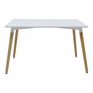 pak-200-000981-5 ΤΡΑΠΕΖΑΡΙΑ AURORA-NATALI PAKOWORLD ΣΕΤ 5ΤΕΜ PP-MDF ΣΕ ΛΕΥΚΟ-ΦΥΣΙΚΗ ΑΠΟΧΡΩΣΗ 80X80X6ΕΚ