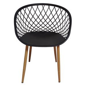 pak-200-000988-3 ΤΡΑΠΕΖΑΡΙΑ EZRA-NATALI PAKOWORLD ΣΕΤ 5ΤΕΜ PP-MDF ΣΕ ΜΑΥΡΗ-ΦΥΣΙΚΗ ΑΠΟΧΡΩΣΗ 120X80X76ΕΚ