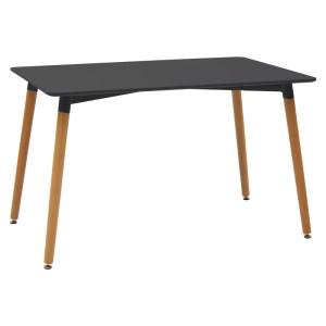 pak-200-000988-4 ΤΡΑΠΕΖΑΡΙΑ EZRA-NATALI PAKOWORLD ΣΕΤ 5ΤΕΜ PP-MDF ΣΕ ΜΑΥΡΗ-ΦΥΣΙΚΗ ΑΠΟΧΡΩΣΗ 120X80X76ΕΚ