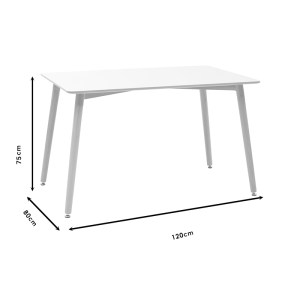 pak-200-001000-7 ΤΡΑΠΕΖΑΡΙΑ EZRA-NATALI PAKOWORLD ΣΕΤ 5ΤΕΜ PP-MDF ΣΕ ΓΚΡΙ-ΛΕΥΚΗ ΑΠΟΧΡΩΣΗ ΜΕ ΦΥΣΙΚΟ ΠΟΔΙ 120X80X76ΕΚ