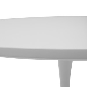 pak-200-001008-4 ΤΡΑΠΕΖΑΡΙΑ AURORA-BALOU PAKOWORLD ΣΕΤ 5ΤΕΜ PP-MDF ΣΕ ΛΕΥΚΗ ΑΠΟΧΡΩΣΗ Φ100X75ΕΚ