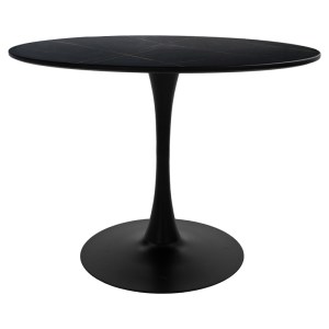 pak-200-001031-4 ΤΡΑΠΕΖΑΡΙΑ EZRA-BALOU I PAKOWORLD ΣΕΤ 5ΤΕΜ PP-MDF ΣΕ ΜΑΥΡΗ ΑΠΟΧΡΩΣΗ Φ120X75ΕΚ