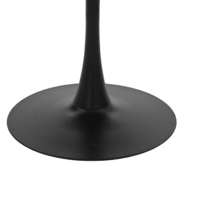 pak-200-001031-6 ΤΡΑΠΕΖΑΡΙΑ EZRA-BALOU I PAKOWORLD ΣΕΤ 5ΤΕΜ PP-MDF ΣΕ ΜΑΥΡΗ ΑΠΟΧΡΩΣΗ Φ120X75ΕΚ