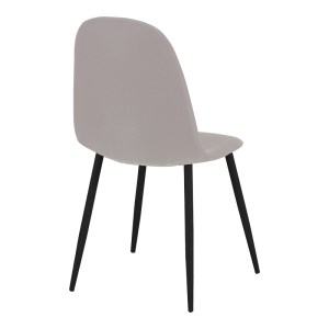 pak-200-001069-2 ΤΡΑΠΕΖΑΡΙΑ GUSTAS-BELLA PAKOWORLD ΣΕΤ 5ΤΜΧ ΓΚΡΙ ΜΕ ΜΑΥΡΟ ΜΑΡΜΑΡΟΥ 140X80X75ΕΚ