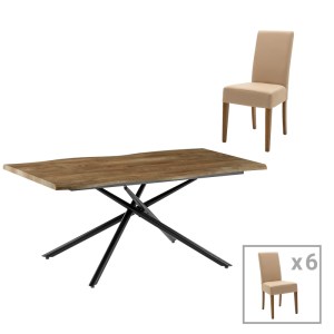 pak-200-001077 ΤΡΑΠΕΖΑΡΙΑ DITTA-JONAL PAKOWORLD ΜΟΚΑ- ΚΑΡΥΔΙ 180X90X76ΕΚ